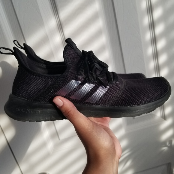 Adidas Cloudfoam Black/Iridescent - Picture 1 of 5